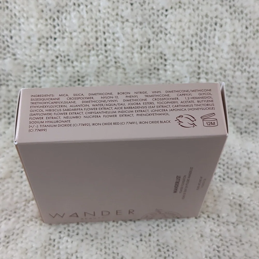 Wander Beauty Wanderlust Powder Foundation in Golden Rich, 9g/0.31oz